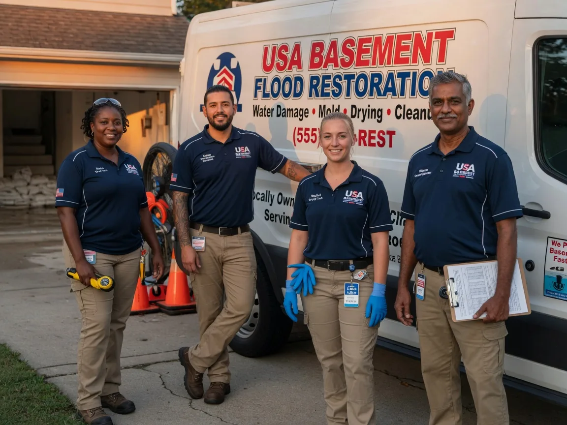 Basement Flood Cleanup company in Marcellus, MI